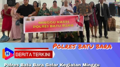 Polres Batu Bara Gelar Kegiatan Minggu Kasih di Gereja GPDI Lima Puluh Kota: Wujud Nyata Toleransi Beragama
