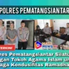 Kapolres Pematangsiantar Silaturahmi dengan Tokoh Agama Islam untuk Jaga Kondusifitas Ramadhan
