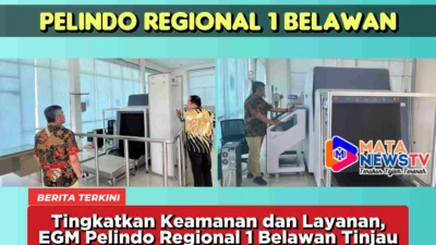 Tingkatkan Keamanan dan Layanan, EGM Pelindo Regional 1 Belawan Tinjau Terminal Penumpang Bandar Deli
