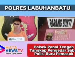 Polsek Panai Tengah Tangkap Pengedar Sabu, Polisi Buru Pemasok