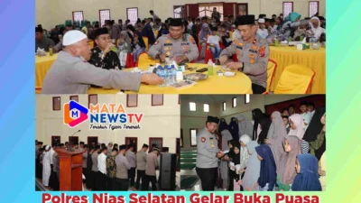 Polres Nias Selatan Gelar Buka Puasa Bersama Anak Yatim dan Dhuafa, Pererat Silaturahmi di Bulan Ramadhan