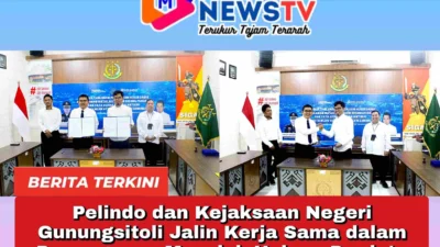 Pelindo dan Kejaksaan Negeri Gunungsitoli Jalin Kerja Sama dalam Penanganan Masalah Hukum Perdata dan Tata Usaha Negara