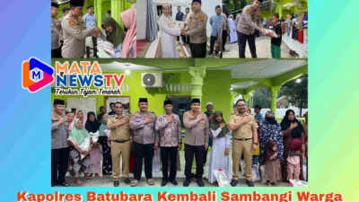 Kapolres Batubara Kembali Sambangi Warga dalam Program Sapa Ramadan, Berikan Bantuan bagi Kaum Dhuafa