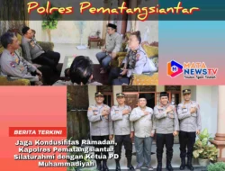 Jaga Kondusifitas Ramadan, Kapolres Pematangsiantar Silaturahmi dengan Ketua PD Muhammadiyah