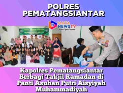 Kapolres Pematangsiantar Berbagi Takjil Ramadan di Panti Asuhan Putri Aisyiyah Muhammadiyah