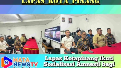 Lapas Kotapinang Ikuti Sosialisasi Amnesti bagi Narapidana dan Anak Binaan