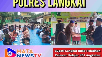 Bupati Langkat Buka Pelatihan Relawan Pelajar KSJ Angkatan Kedua di Yayasan Al Ihsan