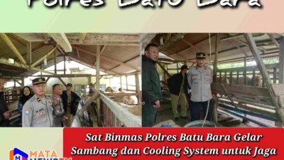 Sat Binmas Polres Batu Bara Gelar Sambang dan Cooling System untuk Jaga Harkamtibmas di Bulan Ramadhan