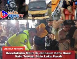 Kecelakaan Maut di Jalinsum Batu Bara: Satu Tewas, Satu Luka Parah