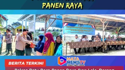 Polres Batu Bara Panen Raya Ikan Lele, Dorong Ketahanan Pangan dan Kesejahteraan Masyarakat