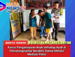 Kasus Penganiayaan Anak terhadap Ayah di Pematangsiantar Berakhir Damai Melalui Mediasi Polisi