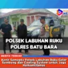 Kanit Samapta Polsek Labuhan Ruku Gelar Sambang dan Cooling System untuk Jaga Harkamtibmas