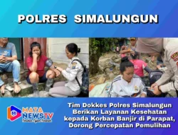 Tim Dokkes Polres Simalungun Berikan Layanan Kesehatan kepada Korban Banjir di Parapat, Dorong Percepatan Pemulihan  Parapat, Simalungun  |