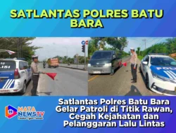 Satlantas Polres Batu Bara Gelar Patroli di Titik Rawan, Cegah Kejahatan dan Pelanggaran Lalu Lintas