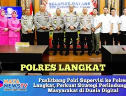 Puslitbang Polri Supervisi ke Polres Langkat, Perkuat Strategi Perlindungan Masyarakat di Dunia Digital