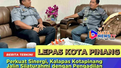 Perkuat Sinergi, Kalapas Kotapinang Jalin Silaturahmi dengan Pengadilan Negeri Rantauprapat