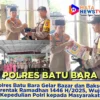 Polres Batu Bara Gelar Bazar dan Baksos Serentak Ramadhan 1446 H/2025, Wujud Kepedulian Polri kepada...