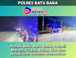Polres Batu Bara Gelar Patroli Malam, Cegah Balap Liar dan Kejahatan Selama Ramadhan