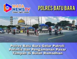 Polres Batu Bara Gelar Patroli Perintis dan Pengamanan Pasar Tumpah di Bulan Ramadhan