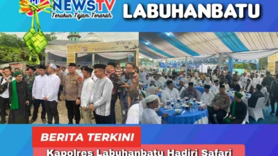 Kapolres Labuhanbatu Hadiri Safari Ramadan Gubernur Sumut, Perkuat Silaturahmi dan Kepedulian Sosial