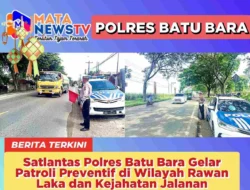 Satlantas Polres Batu Bara Gelar Patroli Preventif di Wilayah Rawan Laka dan Kejahatan Jalanan