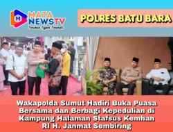 Wakapolda Sumut Hadiri Buka Puasa Bersama dan Berbagi Kepedulian di Kampung Halaman Stafsus Kemhan RI H. Janmat Sembiring