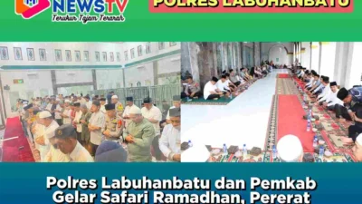 Polres Labuhanbatu dan Pemkab Gelar Safari Ramadhan, Pererat Silaturahmi dengan Masyarakat