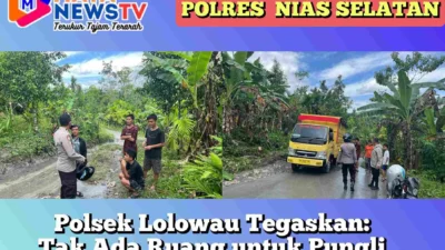 Polsek Lolowau Tegaskan: Tak Ada Ruang untuk Pungli di Wilayah Hukum Kami