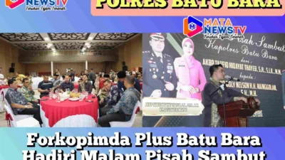 Forkopimda Plus Batu Bara Hadiri Malam Pisah Sambut Kapolres