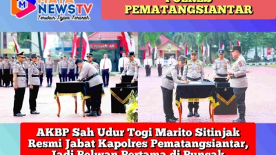 AKBP Sah Udur Togi Marito Sitinjak Resmi Jabat Kapolres Pematangsiantar, Jadi Polwan Pertama di Puncak Kepemimpinan