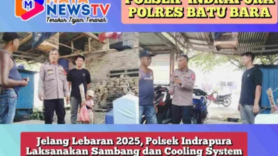 Jelang Lebaran 2025, Polsek Indrapura Laksanakan Sambang dan Cooling System untuk Antisipasi Gangguan Kamtibmas