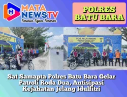 Sat Samapta Polres Batu Bara Gelar Patroli Roda Dua, Antisipasi Kejahatan Jelang Idulfitri