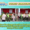 Kapolres Simalungun Pastikan Kesiapan Pos Pelayanan Tol Sinaksak untuk Operasi Ketupat Toba 2025