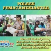 Bentuk Rasa Syukur, Kapolres Pematangsiantar dan Jajaran Berbagi Takjil kepada Masyarakat