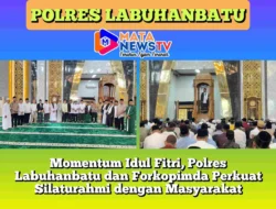 Momentum Idul Fitri, Polres Labuhanbatu dan Forkopimda Perkuat Silaturahmi dengan Masyarakat