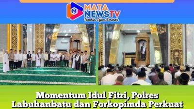 Momentum Idul Fitri, Polres Labuhanbatu dan Forkopimda Perkuat Silaturahmi dengan Masyarakat