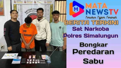 Bongkar Peredaran Narkoba di Perdagangan, tersangka KS Ditangkap, Sabu 40,36 Gram diamankan