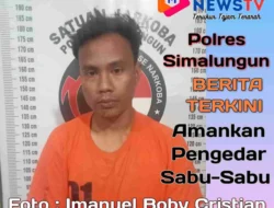 Polres Simalungun Tangkap Pengedar Narkoba di Tanah Jawa, Sita 3,43 Gram Sabu