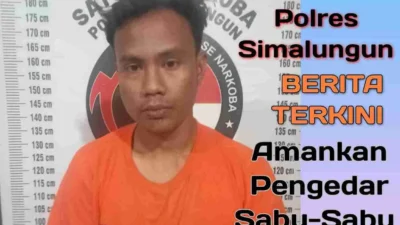 Polres Simalungun Tangkap Pengedar Narkoba di Tanah Jawa, Sita 3,43 Gram Sabu