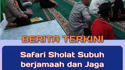 Safari Sholat Subuh Berjamaah untuk Jaga Kamtibmas Selama Ramadhan