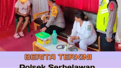 Polsek Serbalawan Berhasil Selamatkan Perempuan yang Hendak Bunuh Diri di Rel Kereta Api