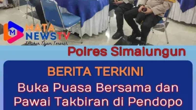 Wakapolres Simalungun Hadiri Buka Puasa Bersama dan Pawai Takbiran di Pendopo Rumah Dinas Bupati
