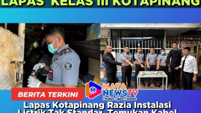 Lapas Kotapinang Razia Instalasi Listrik Tak Standar, Temukan Kabel Liar dan Stop Kontak Rakitan