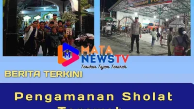 Polsek Siantar Utara Gelar Patroli Pengamanan Sholat Tarawih, Pastikan Situasi Kondusif