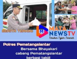 Kapolres Pematangsiantar dan Bhayangkari Gelar Aksi Peduli Ramadan, Bagikan Ratusan Paket Takjil