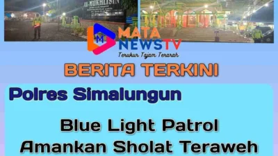 Gelar Patroli Malam Blue Light, Jaga Kamtibmas Selama Ramadhan