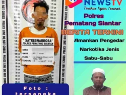 Polres Pematangsiantar Tangkap Pengedar Sabu di Halte Bus Dekat RS Vita Insani