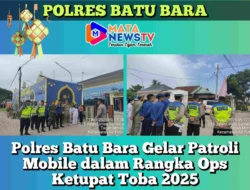 Polres Batu Bara Gelar Patroli Mobile dalam Rangka Ops Ketupat Toba 2025