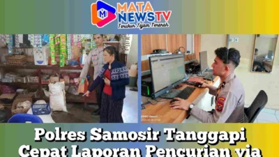 Polres Samosir Tanggapi Cepat Laporan Pencurian via Call Center 110
