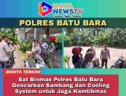 Sat Binmas Polres Batu Bara Gencarkan Sambang dan Cooling System untuk Jaga Kamtibmas